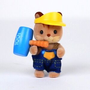 Calico Critters Sylvanian‎ Families BB-13 Walnut Squirrel Baby - Crafts Series